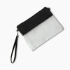 Transparent Handbag PVC Sling Bag Black