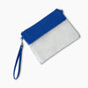 Transparent Handbag PVC Sling Bag Blue