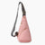 Leather Vintage Chest Bag Pink