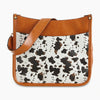 Leather Vintage Leopard Sling Bag YellowCows