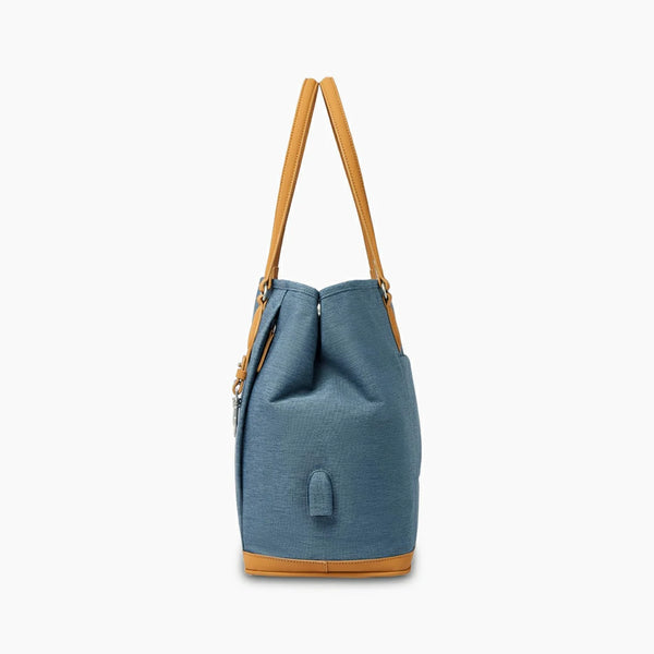 Canvas Tote Bag Plus SteelBlue