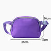 Monoblanks Adjust Strap Kids Fanny Pack Purple