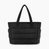 Bubble Laptop Work Tote Bag Black