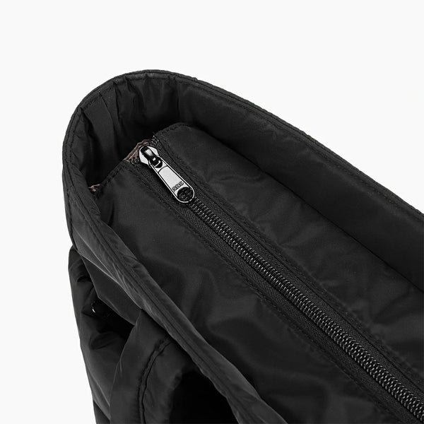 Bubble Laptop Work Tote Bag Black