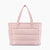 Bubble Laptop Work Tote Bag LightPink