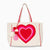 Beating Heart Beach Tote Bag