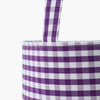 Monoblanks Check Lace Halloween Bucket Bag Purple without lace