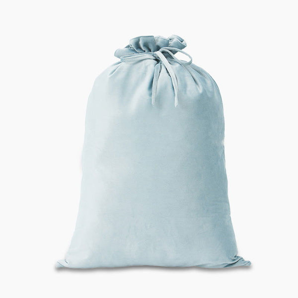 Monoblanks Customizable Velvet Christmas Bag AliceBlue