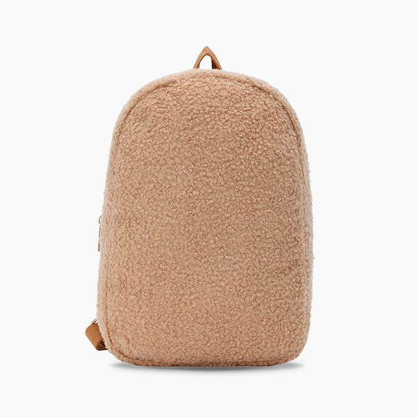 Monoblanks Design Your Own Customizable Toddler Plush Mini Backpack PeachPuff