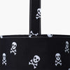 Monoblanks Double-Sided Ghost Halloween Bucket Bag Black