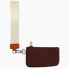 Monoblanks Dual Pouch Wristlet Wallet Beige