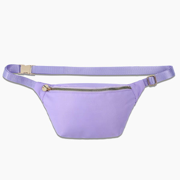 Monoblanks Design Your Own Customizable Fanny Pack Belt Bag Purple