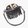 Monoblanks Fringe Sling Bag Gray