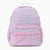 Monoblanks Design Your Own Customizable Gingham Kids Backpack Pink