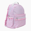 Monoblanks Gingham Kids Backpack Pink