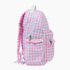 Monoblanks Gingham Kids Backpack Pink