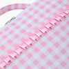 Monoblanks Design Your Own Customizable Gingham Kids Lunch Bag Pink