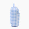 Monoblanks Design Your Own Customizable Gingham Kids Lunch Bag SkyBlue