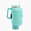 Monoblanks Handheld Water Bottle Pouch Cyan