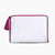 Monoblanks Design Your Own Customizable Hard Edge Fringe Makeup Bag HotPink