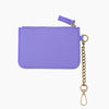 Monoblanks Key Hanging Pouch Wallet Card Holder Purple