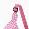 Monoblanks Kids Gingham Chest Bag Pink