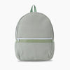 Monoblanks Design Your Own Customizable Kids Stripes Seersucker Backpack LightGreen