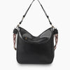 Monoblanks Leather Bucket Bag Tote Bag Black