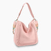 Monoblanks Leather Bucket Bag Tote Bag Pink