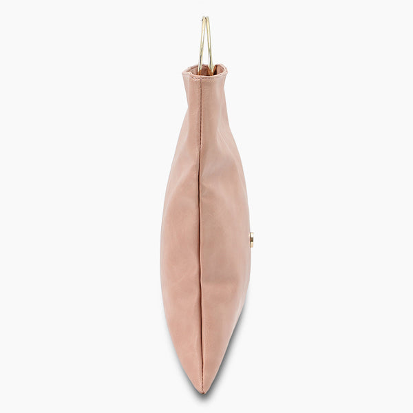 Monoblanks Leather Clutch Tote Bag PeachPuff