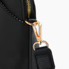 Monoblanks Leather Pouch MINI Crossbody Bag Black