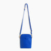 Monoblanks Leather Pouch MINI Crossbody Bag Blue