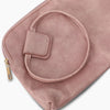 Monoblanks PU Leather Purse Wrist Bag Pink