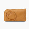 Monoblanks PU Leather Purse Wrist Bag Goldenrod