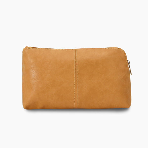 Monoblanks PU Leather Purse Wrist Bag Goldenrod