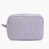 Monoblanks Design Your Own Customizable Seersucker Stripe Makeup Bag Purple