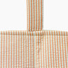 Monoblanks Seersucker Stripes Bucket Bag Orange