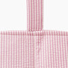 Monoblanks Seersucker Stripes Bucket Bag Pink