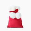 Monoblanks Velvet Christmas Tree Bag Red