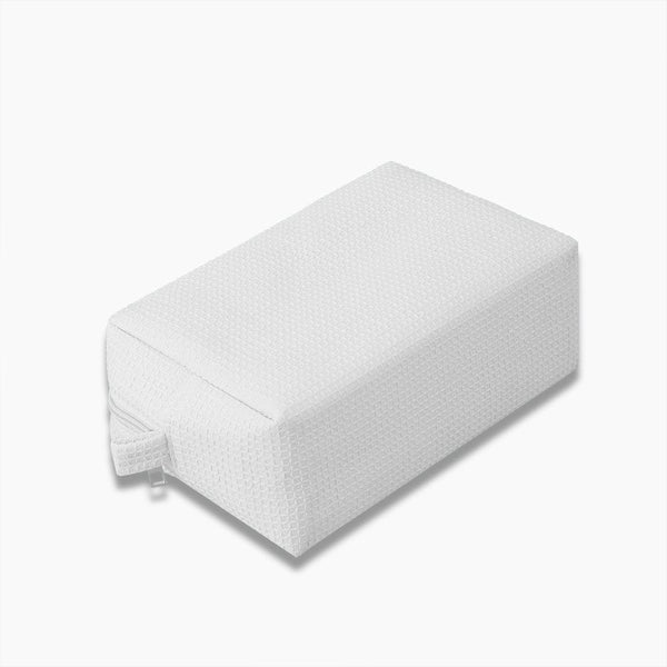 Monoblanks Waffle Makeup Bag White