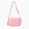 Monoblanks Design Your Own Customizable Leather Crossbody Sling Bag Pink