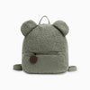 Cute Cartoon Plush Bear Mini Backpack DarkOliveGreen