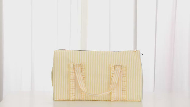 Gingham Lace Duffel Bag